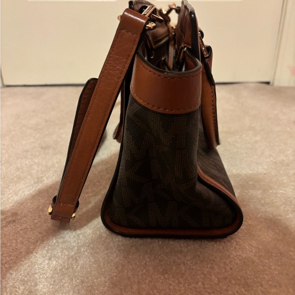 Michael Kors Brown and Tan Messenger Bag - Picture 2 of 4